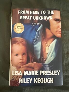 From Here to the Great Unknown by Lisa Marie Presley - Blue Cover